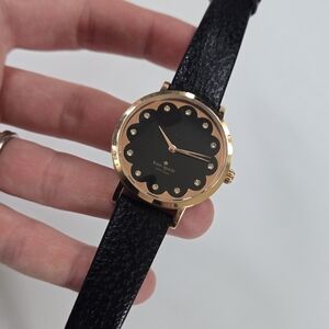 Kate Spade Black and Gold Working Watch